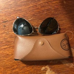 Ray ban polarized aviators